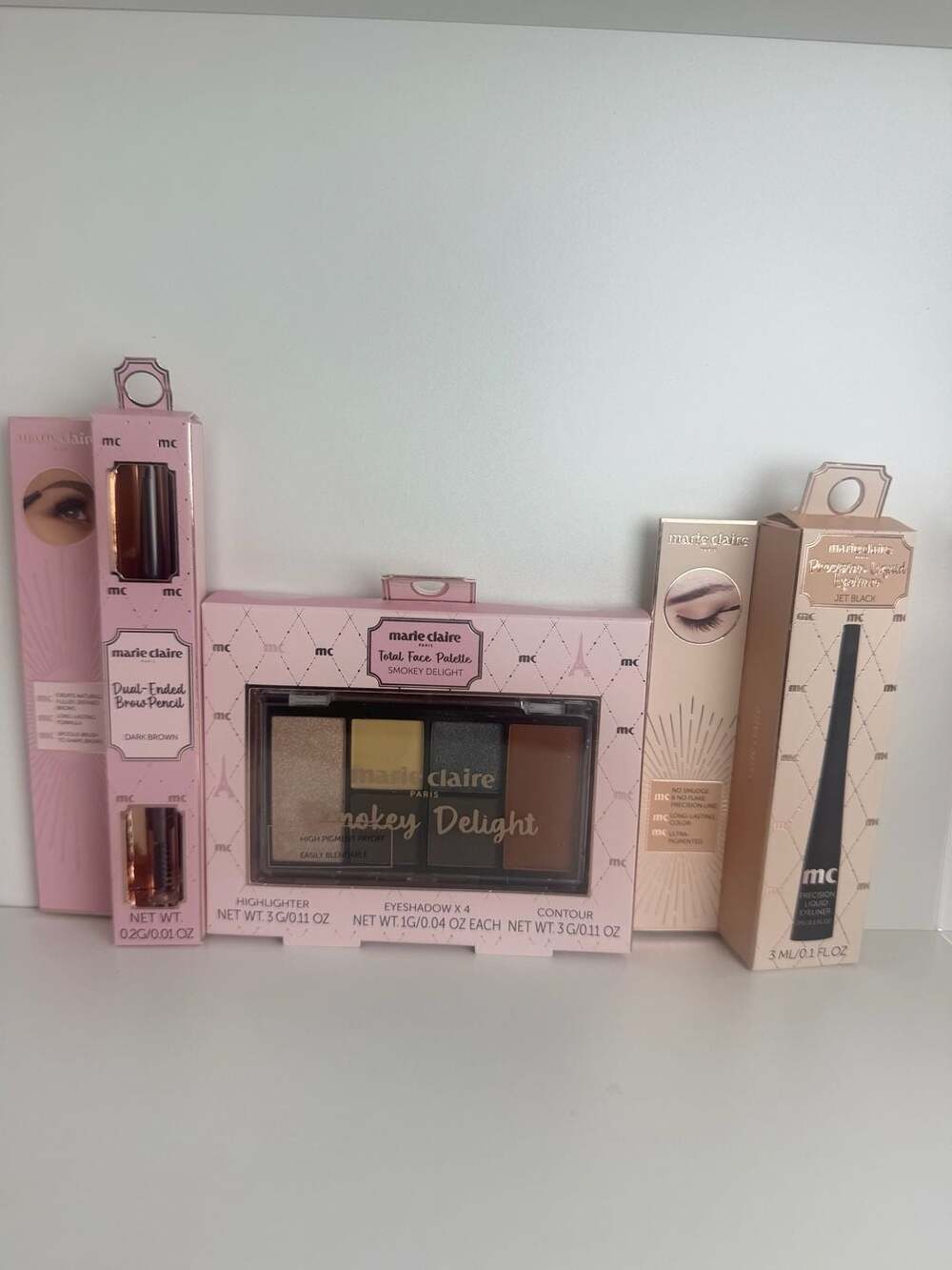 Marie Claire Paris Smokey Delight Makeup Bundle